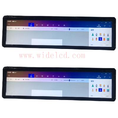 19 wide lcd monitor with touch screen glass 
