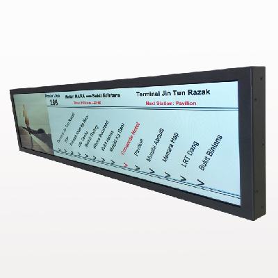 LCD based Dynamic Route Map Display Panel