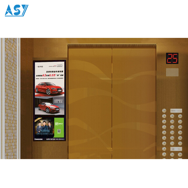New Advertising Screen Multimedia Elevator Display