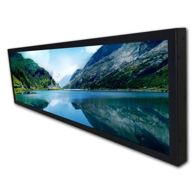 Wall Mount Advertising Display Ultra-stretched TFT LCD Screen